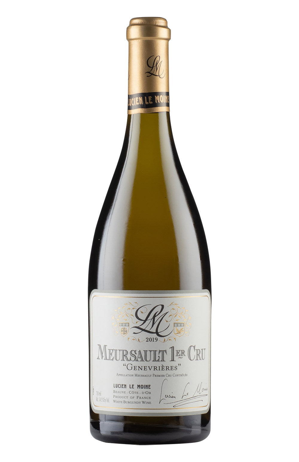 Meursault Genevrieres Lucien Le Moine 2019