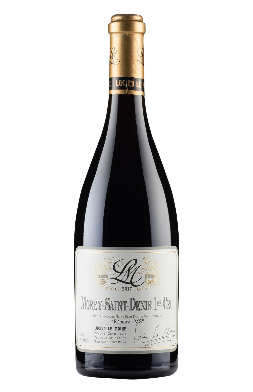 Morey St Denis 1er Cru Reserve MS Lucien Le Moine 2017