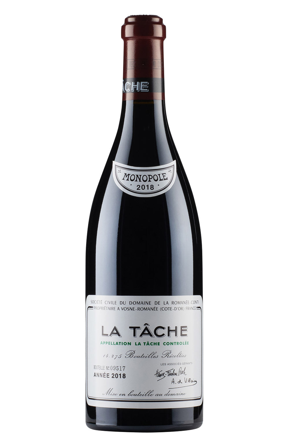 La Tache DRC 2018