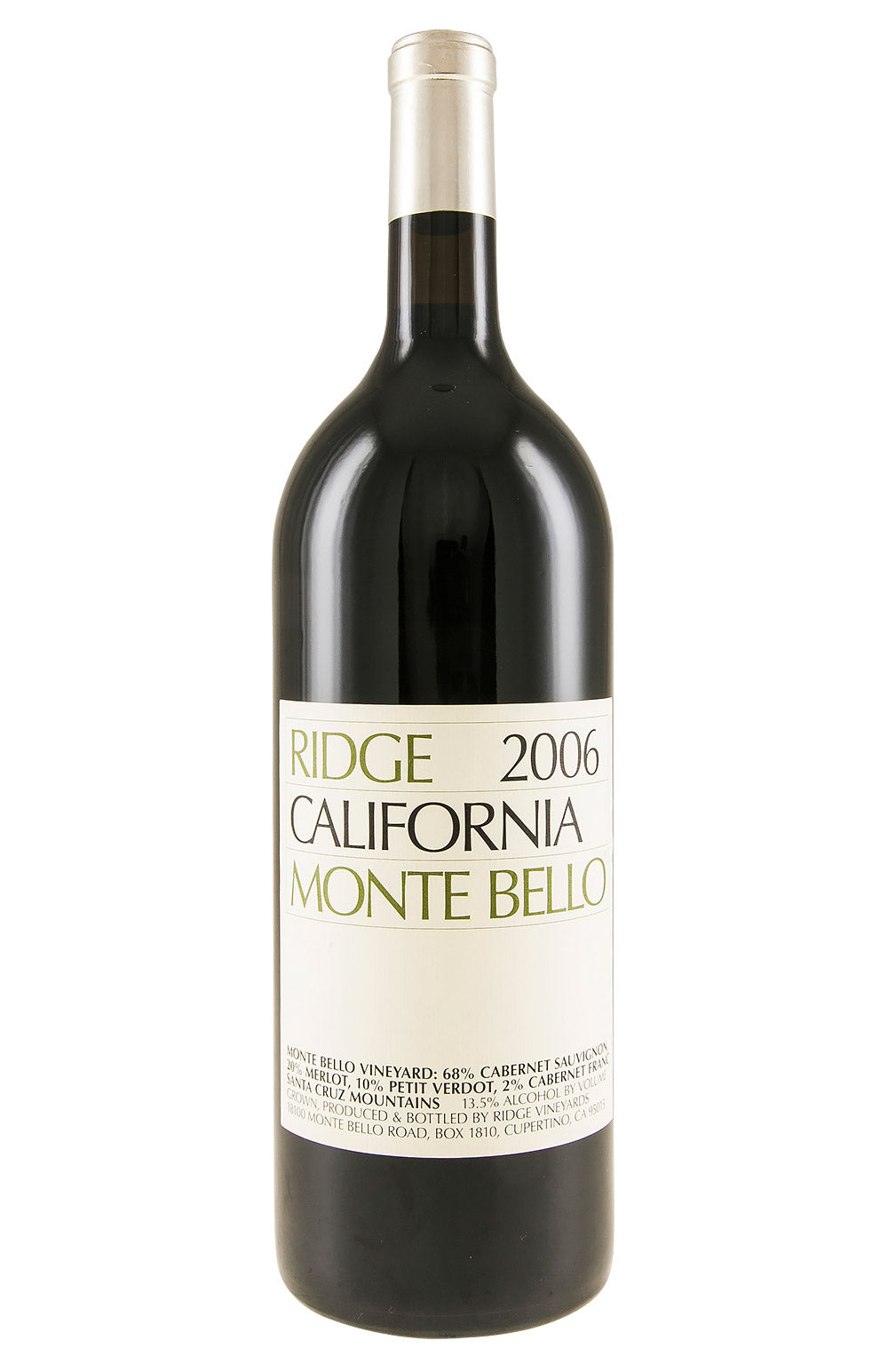 Ridge Monte Bello Cabernet Sauvignon Magnum 2006