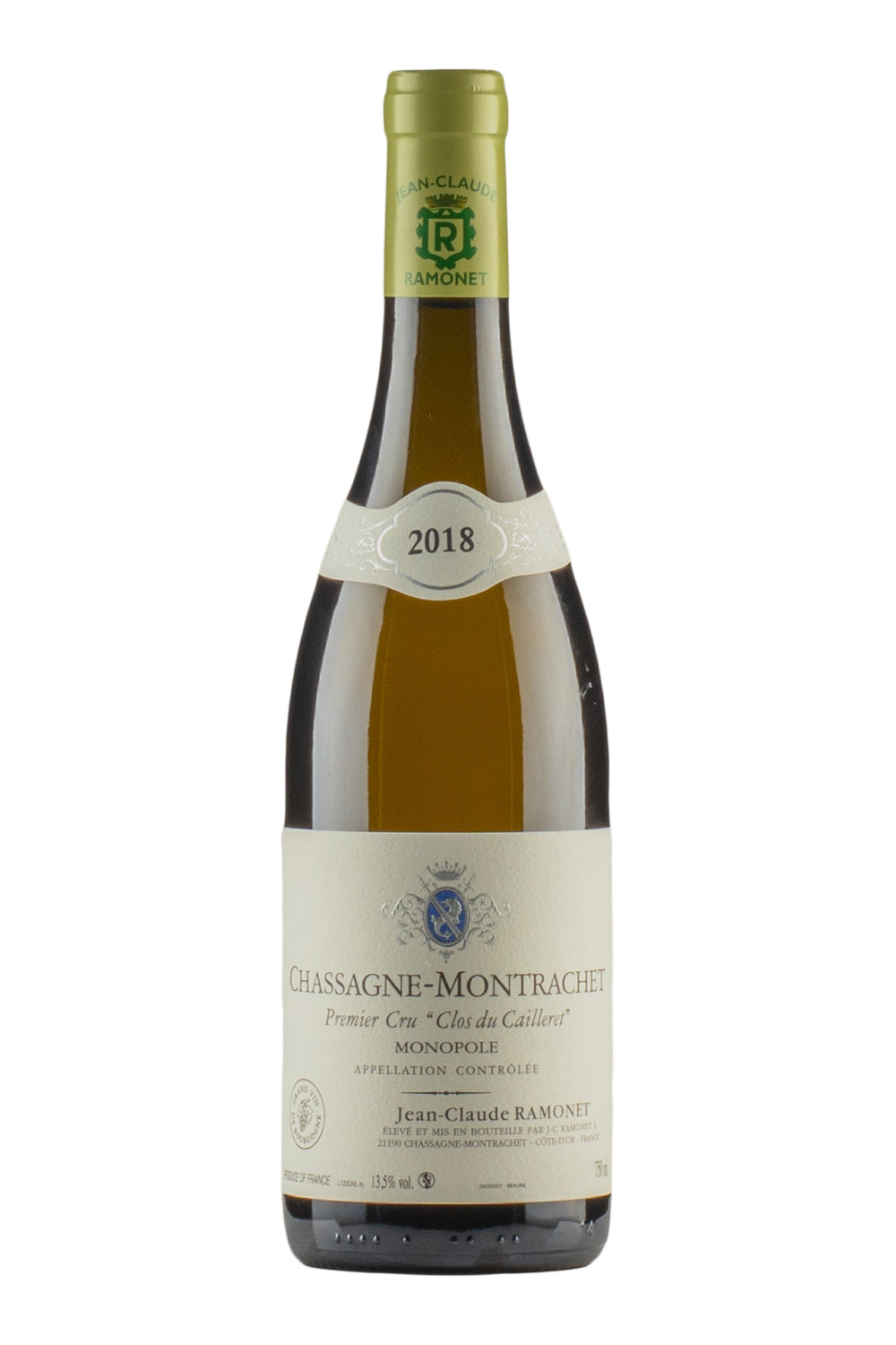 Chassagne Montrachet Clos du Cailleret Ramonet 2018