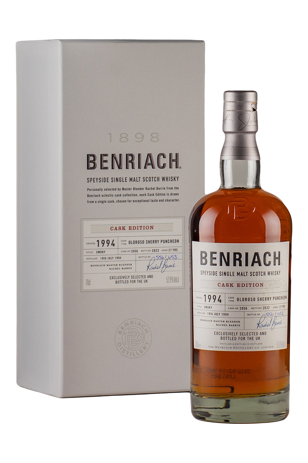 Benriach 27 Year Old Single Oloroso Cask #2056 1994