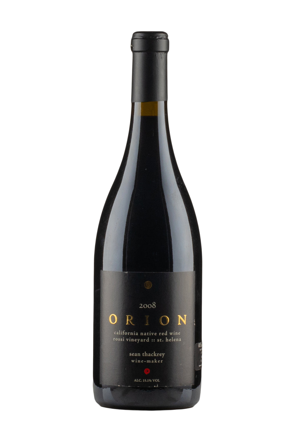 Sean Thackrey Orion Syrah 2008