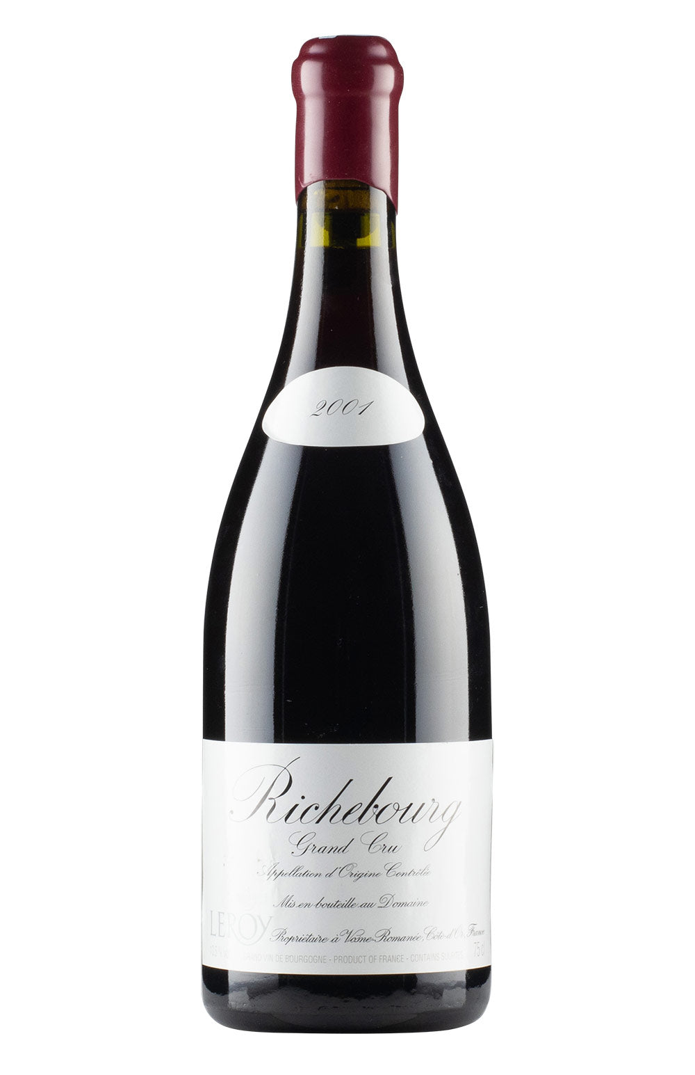 Richebourg Domaine Leroy 2001