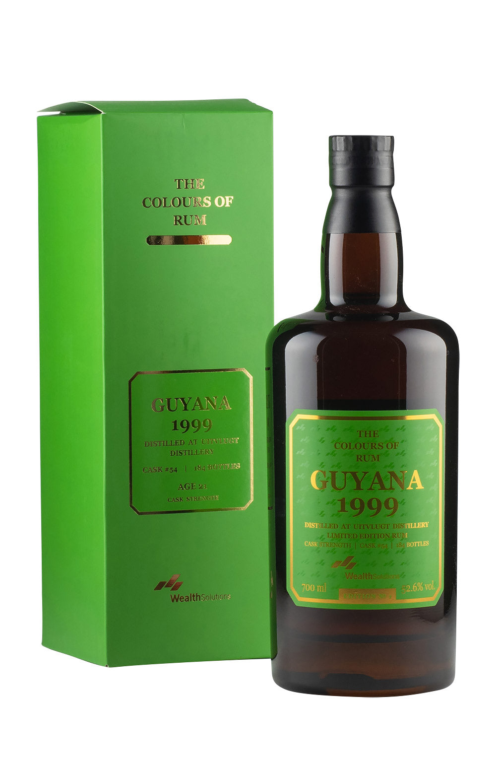 Uitvlugt 21 Year Old Colours of Rum Edition 1 1999