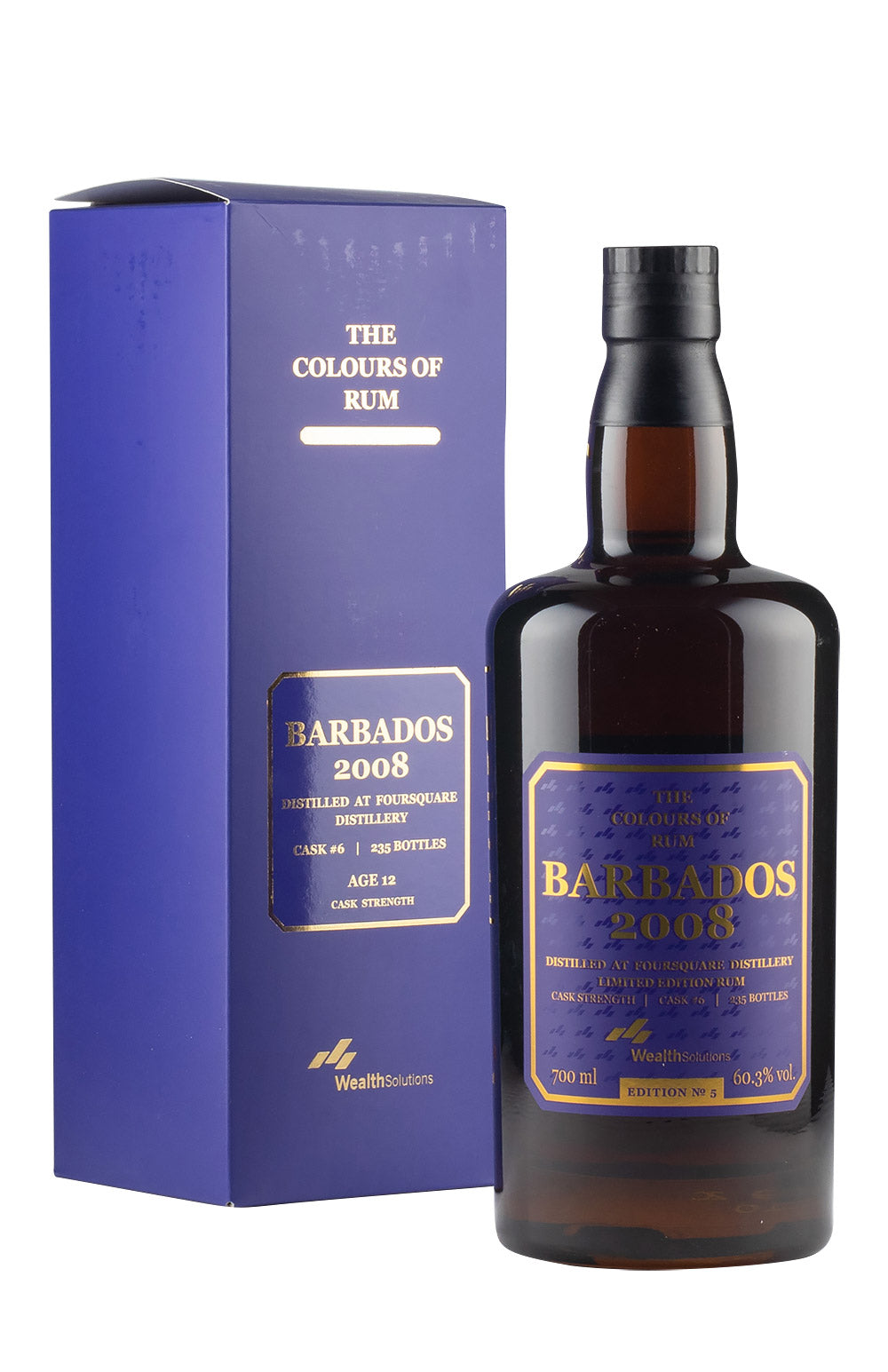 Foursquare 12 Year Old Colours of Rum Edition 5 2008
