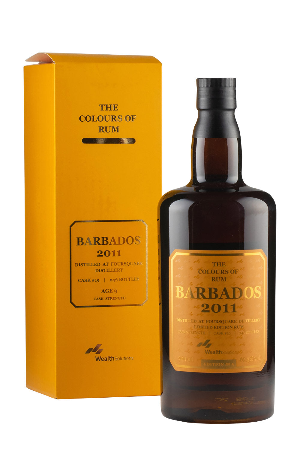 Foursquare 9 Year Old Colours of Rum Edition 6 2011