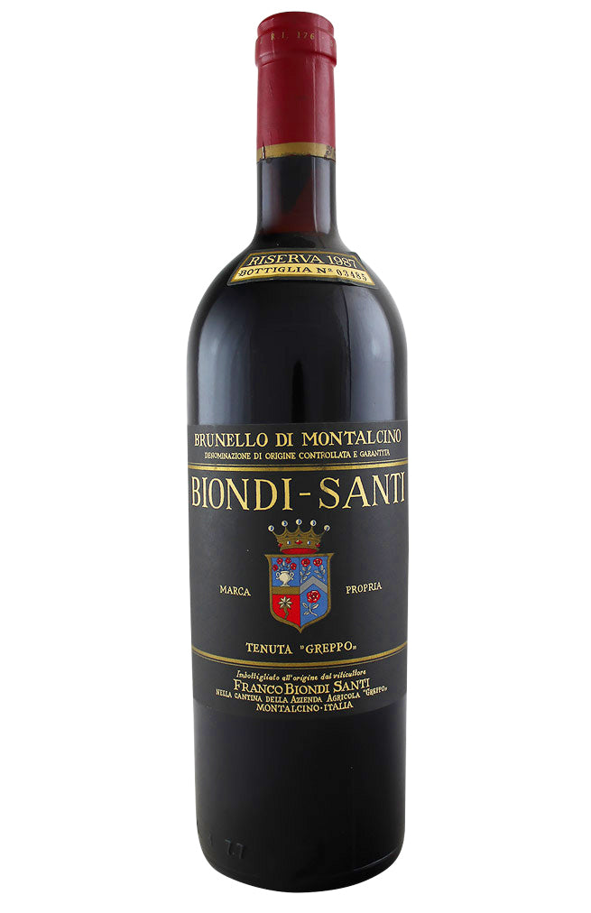 Brunello di Montalcino Riserva Biondi-Santi 1987
