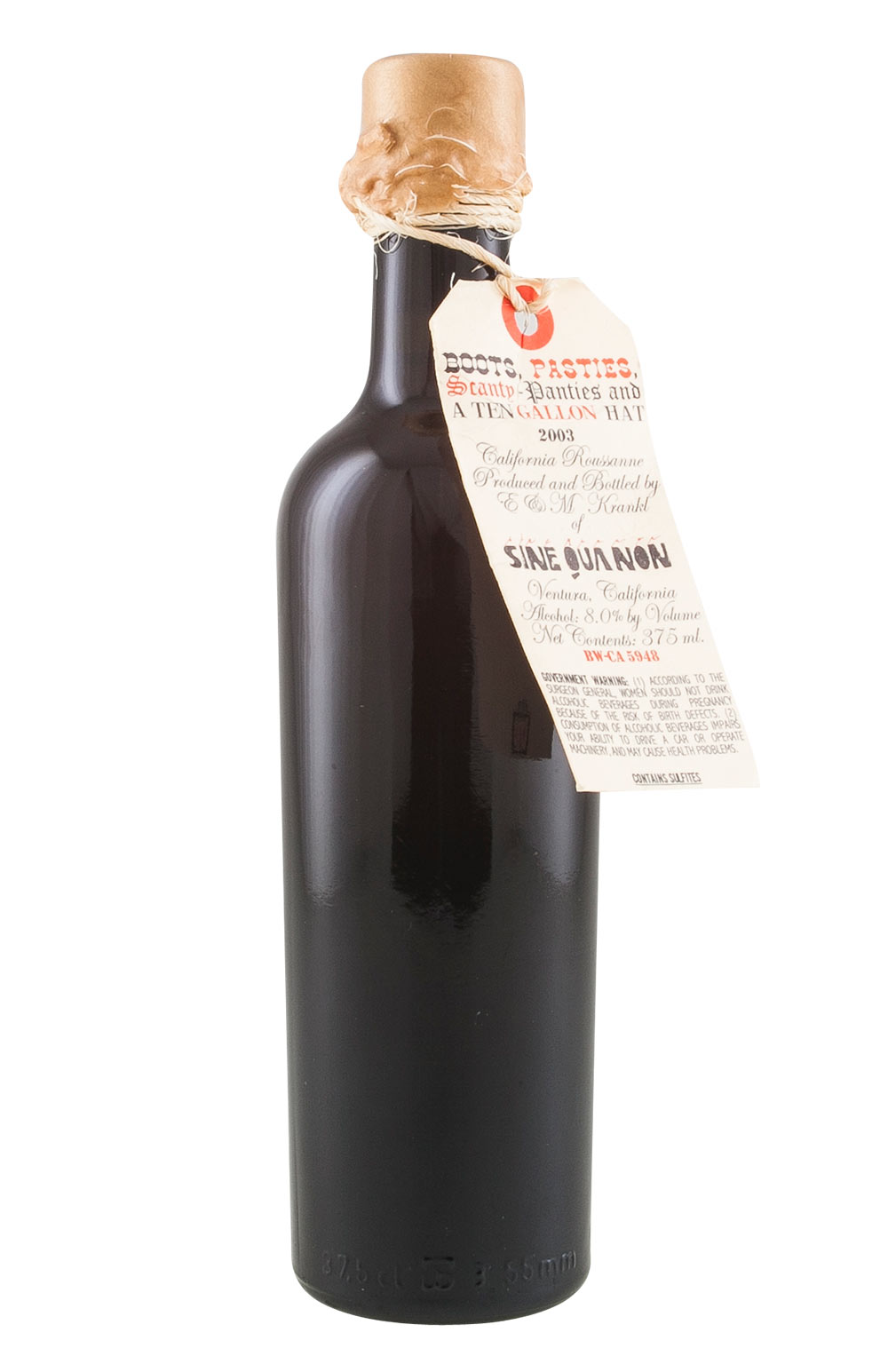 Sine Qua Non Boots; Pasties; Scanty Panties and A Ten Gallon Hat TBA Rousanne Half 2003