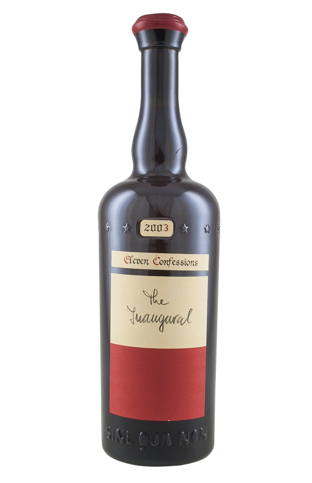 Sine Qua Non Inaugural Syrah 2003