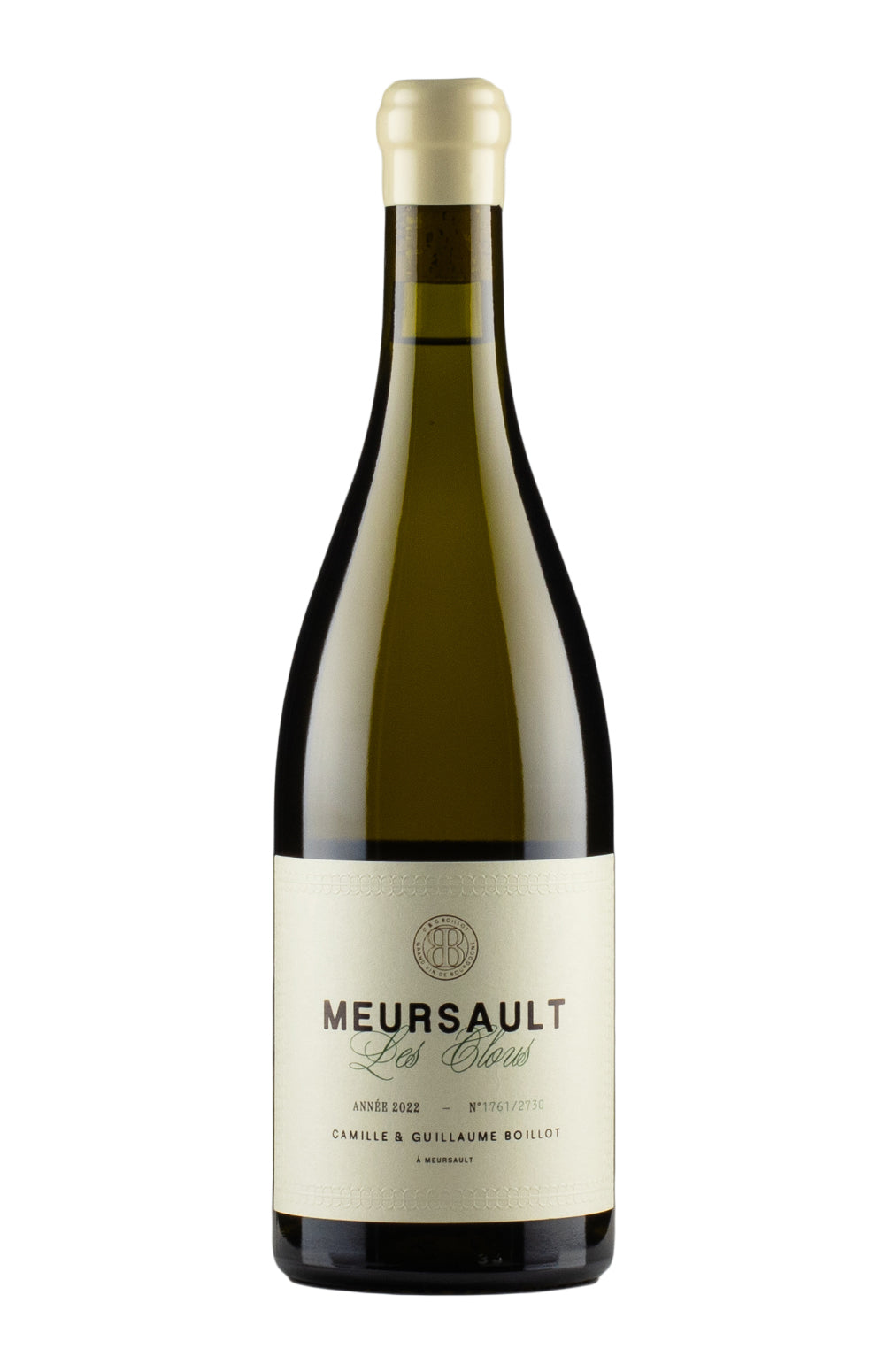 Meursault Les Clous Camille & Guillaume Boillot 2022