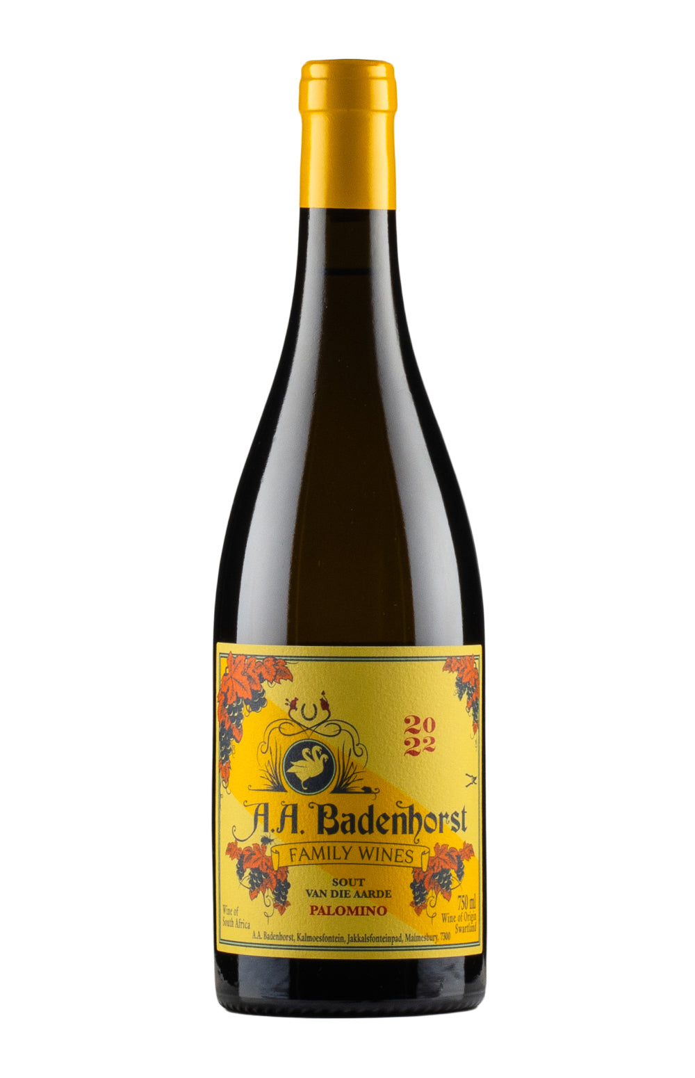 A A Badenhorst Sout van die Aarde Palomino 2022