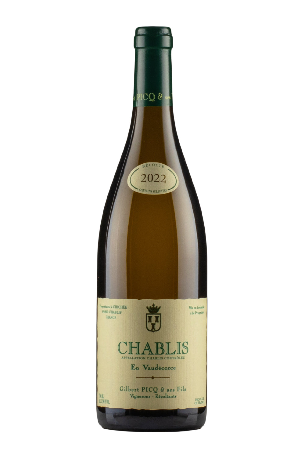 Chablis En Vaudecorce Gilbert Picq 2022