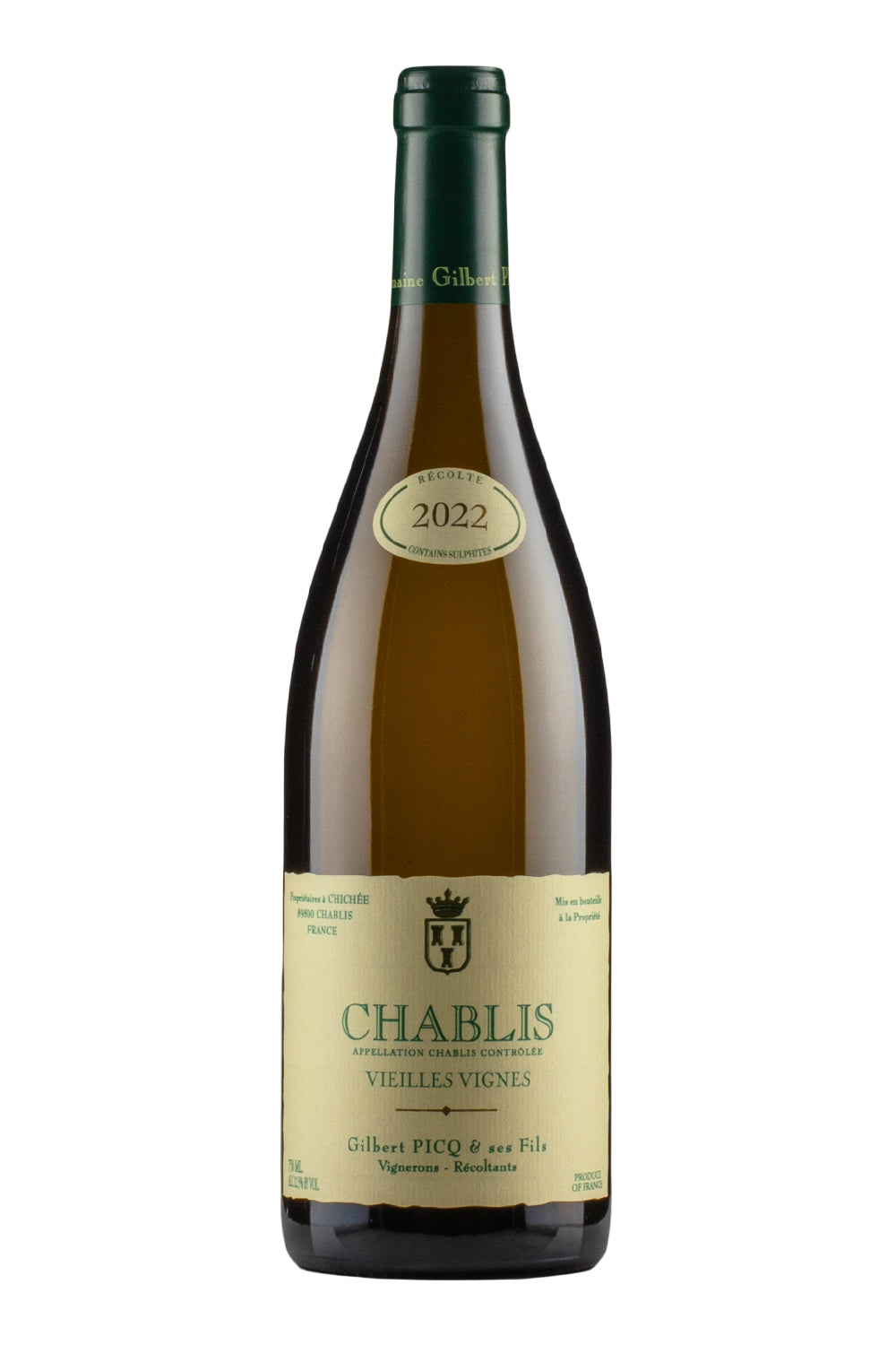 Chablis Vieilles Vignes Gilbert Picq 2022