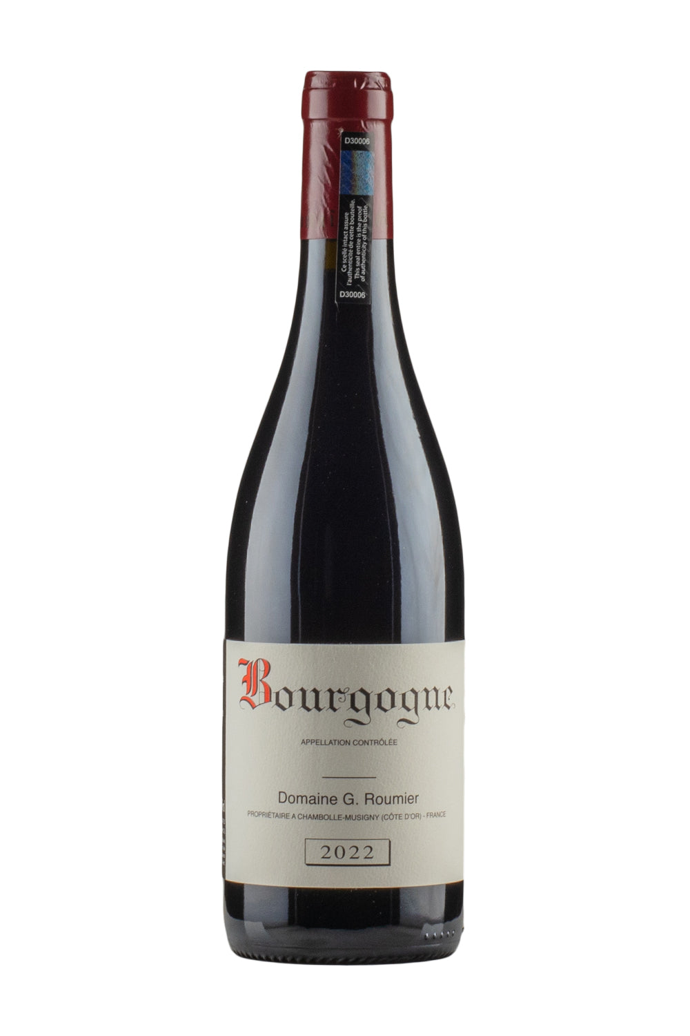 Bourgogne Rouge Georges Roumier 2022