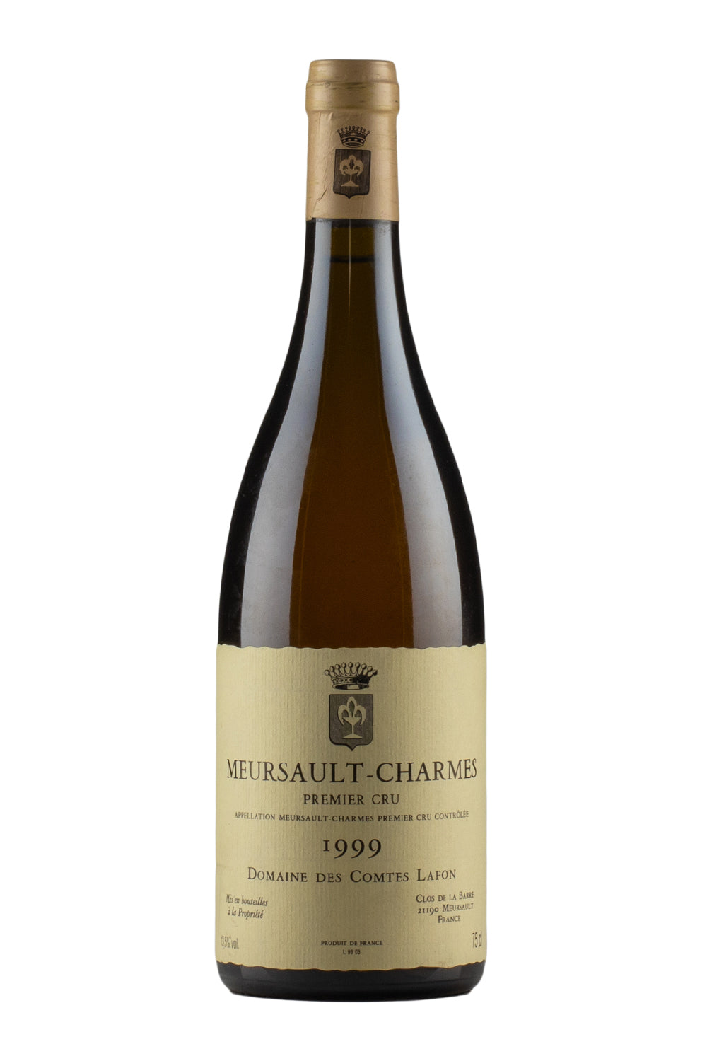 Meursault Charmes Comtes Lafon 1999