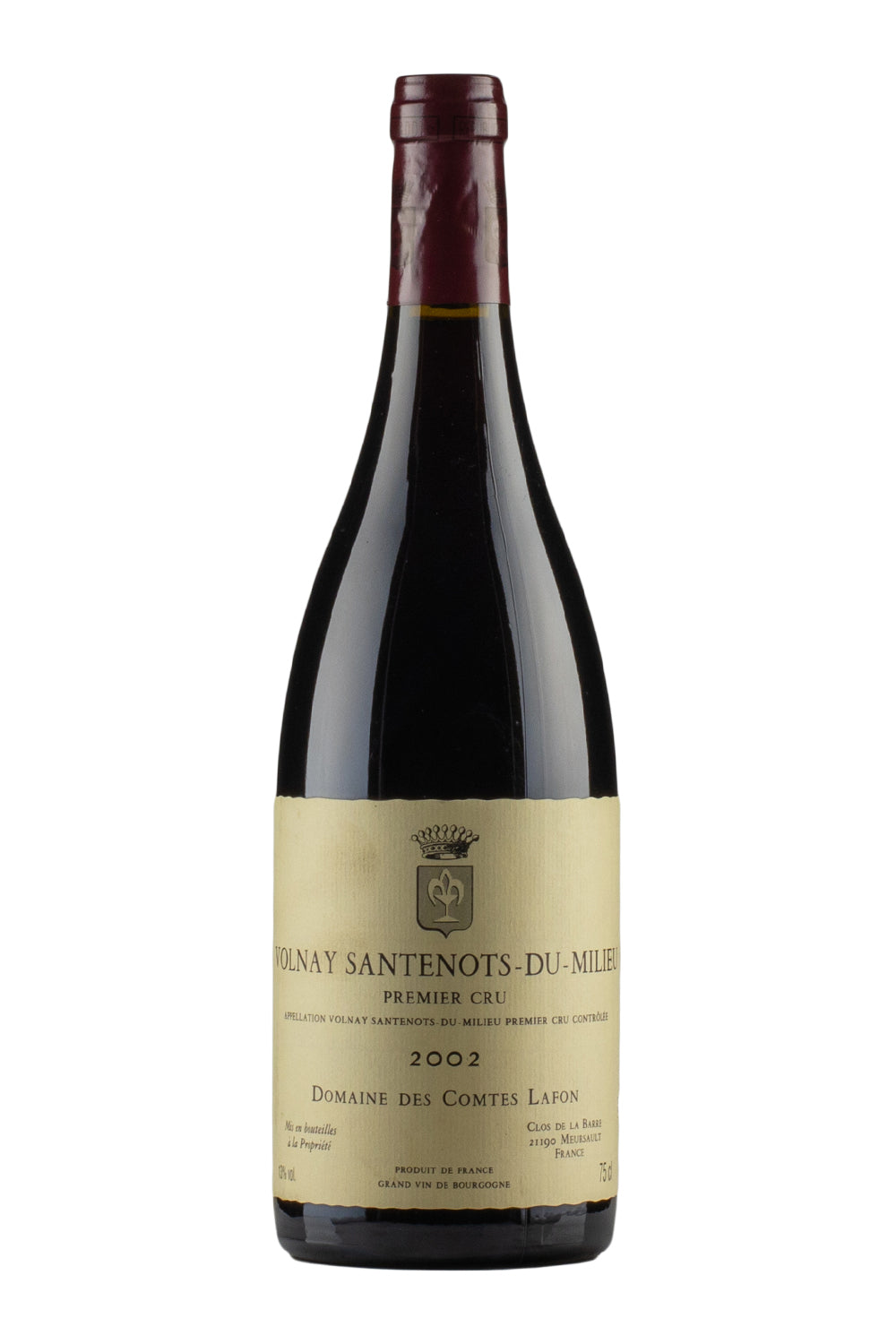 Volnay Santenots du Milieu Comtes Lafon 2002