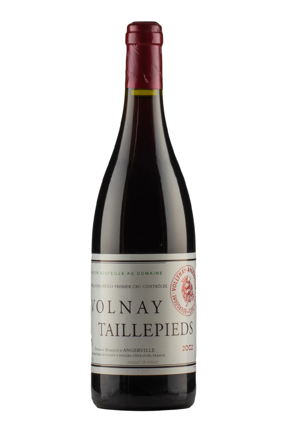 Volnay Taillepieds Marquis d`Angerville 2002