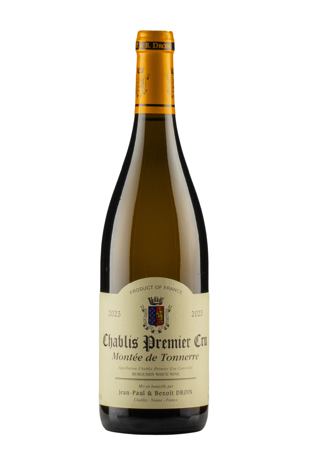 Chablis Montee de Tonnerre Droin 2023