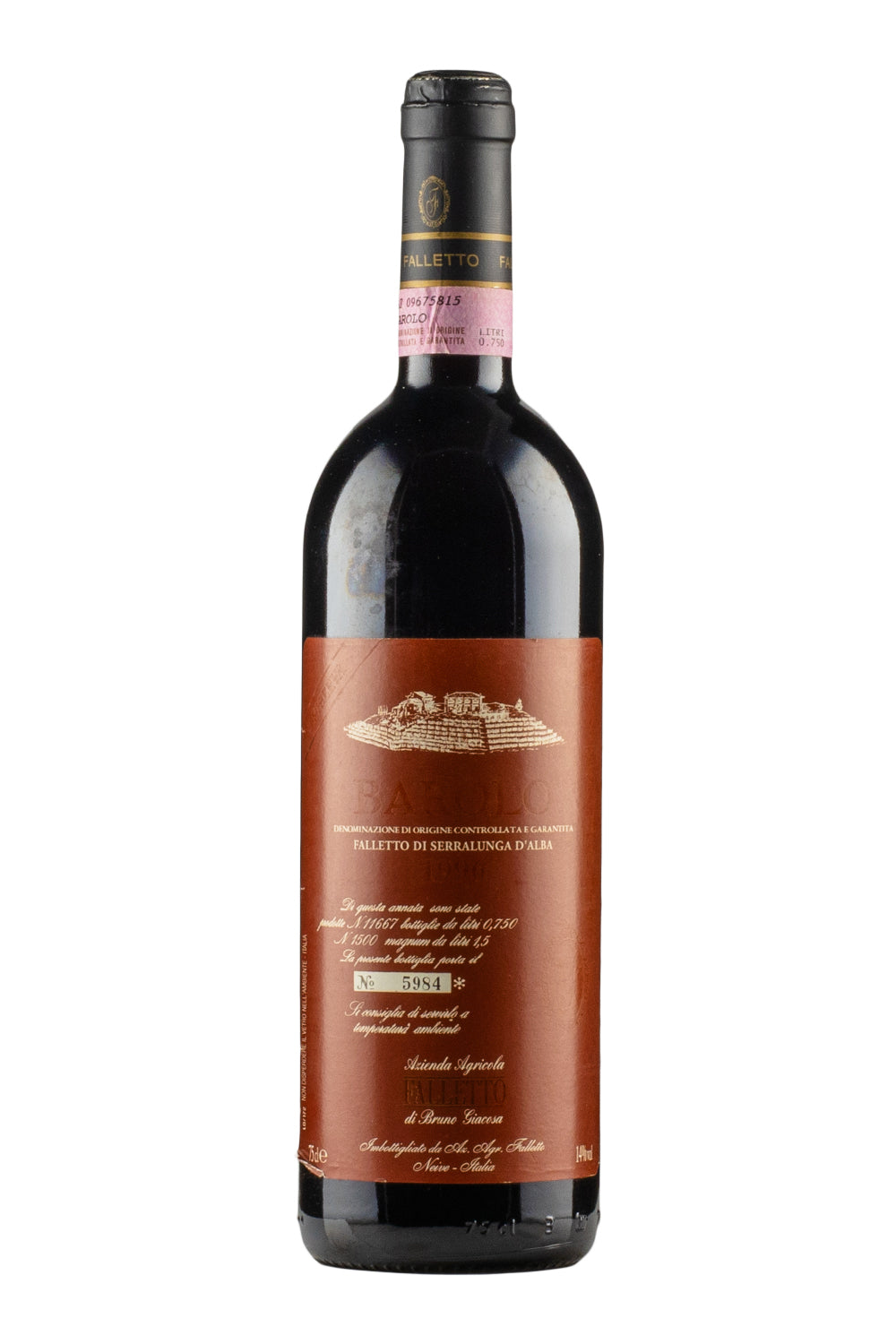 Barolo Falleto di Serralunga Riserva Giacosa 1996