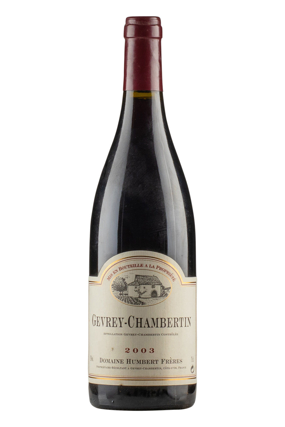 Gevrey Chambertin Domaine Humbert 2003