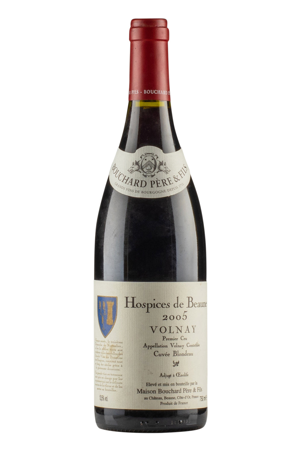 Volnay 1er Cru Cuvee Blondeau Hospices de Beaune Bouchard 2005