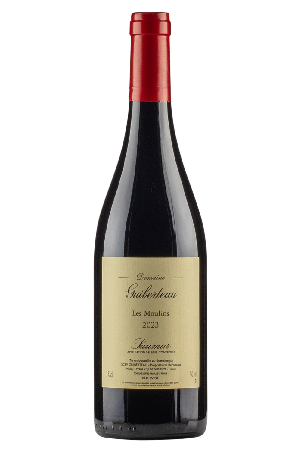 Saumur Rouge Les Moulins Guiberteau 2023