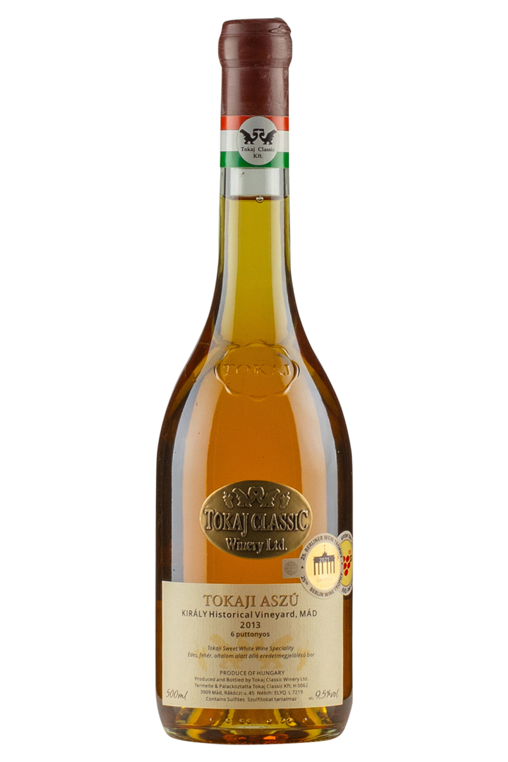 Tokaj Classic Aszu 6 Puttonyos Kiraly 50cl 2013