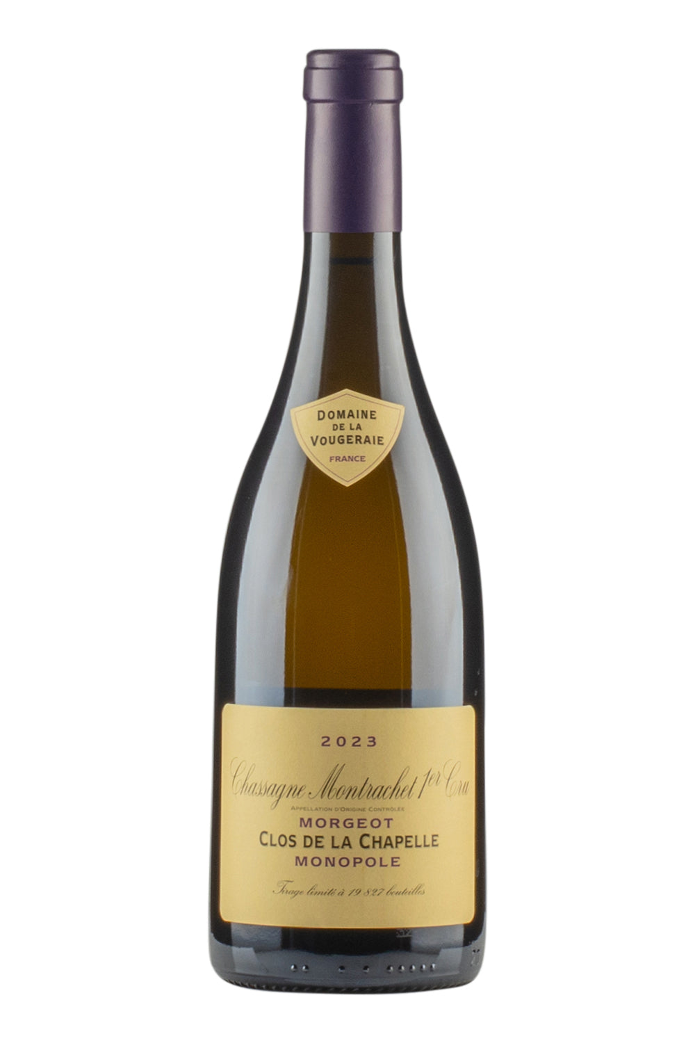 Chassagne Montrachet Morgeot Clos de la Chapelle Vougeraie 2023