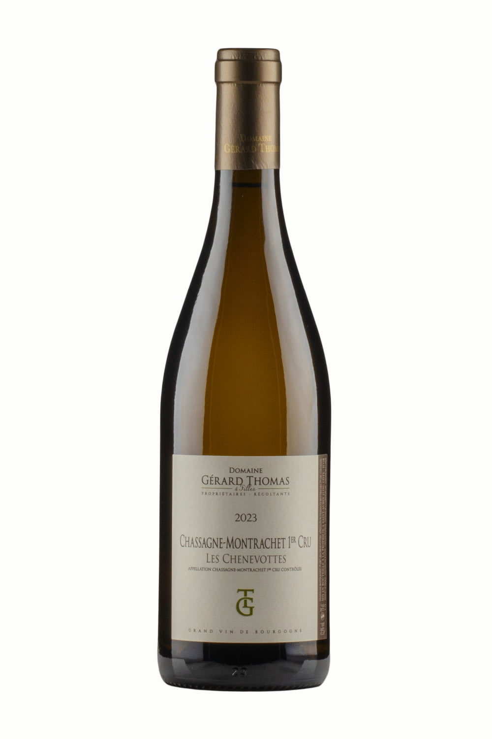 Chassagne Montrachet Les Chenevottes Gerard Thomas 2023