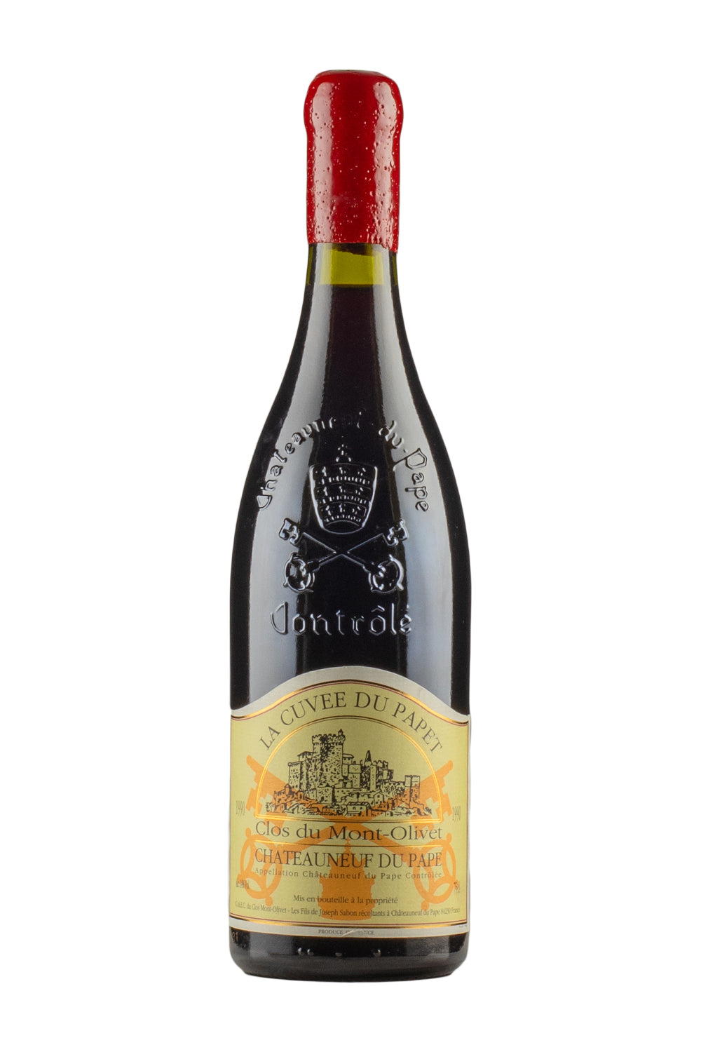 Chateauneuf du Pape La Cuvee du Papet Clos du Mont-Olivet 1990