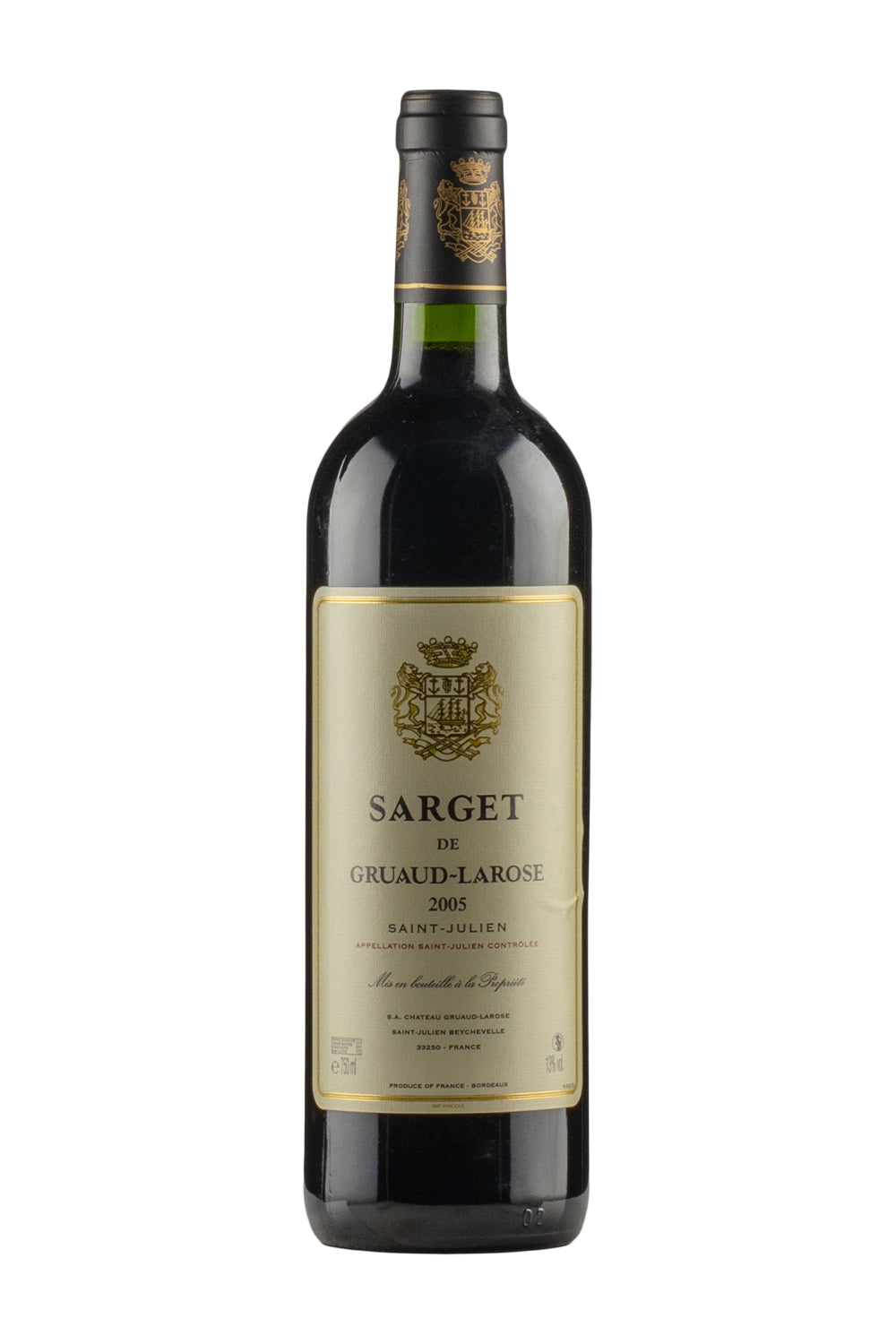 Sarget de Gruaud Larose 2005