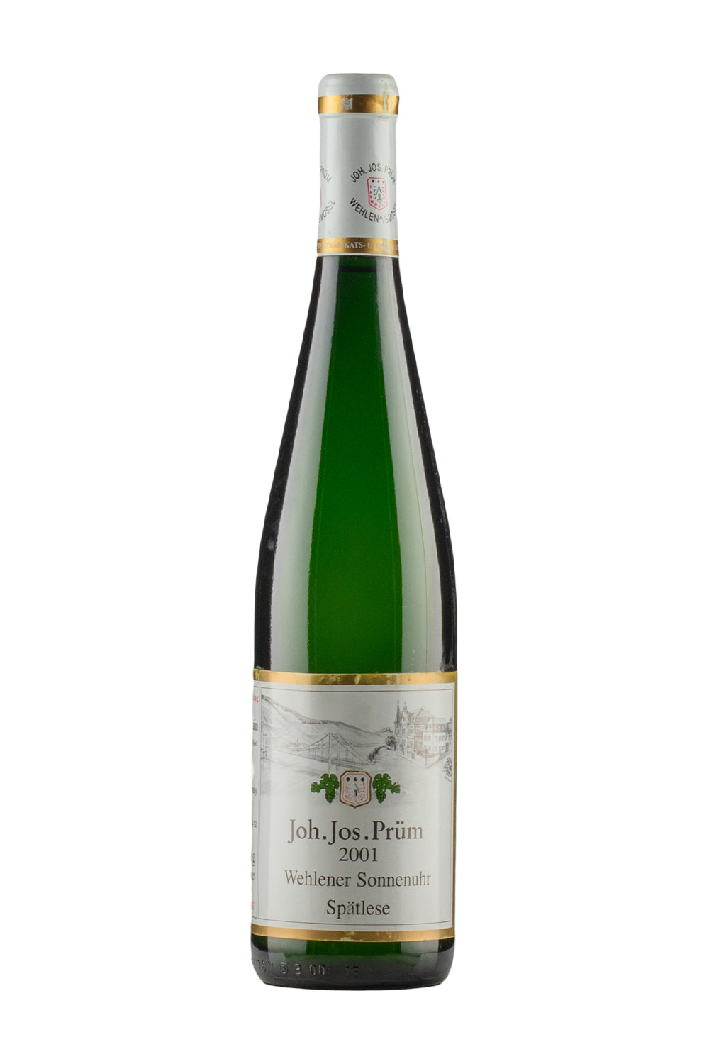 JJ Prum Wehlener Sonnenuhr Riesling Spatlese 2001