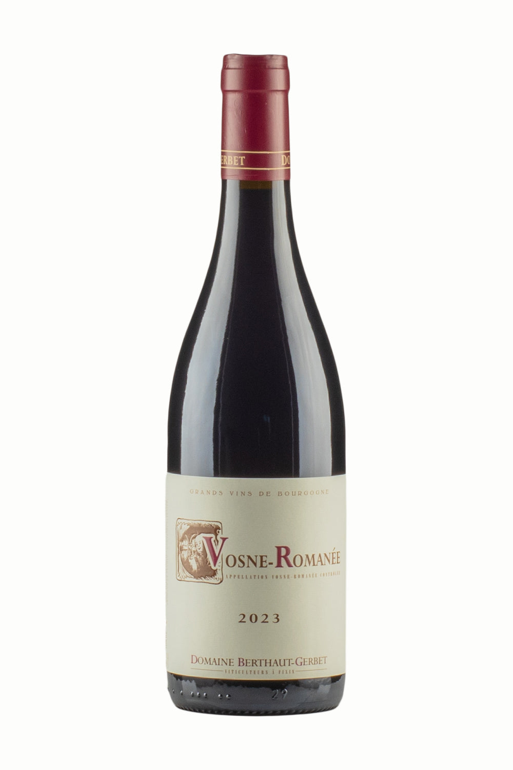 Vosne Romanee Berthaut Gerbet 2023