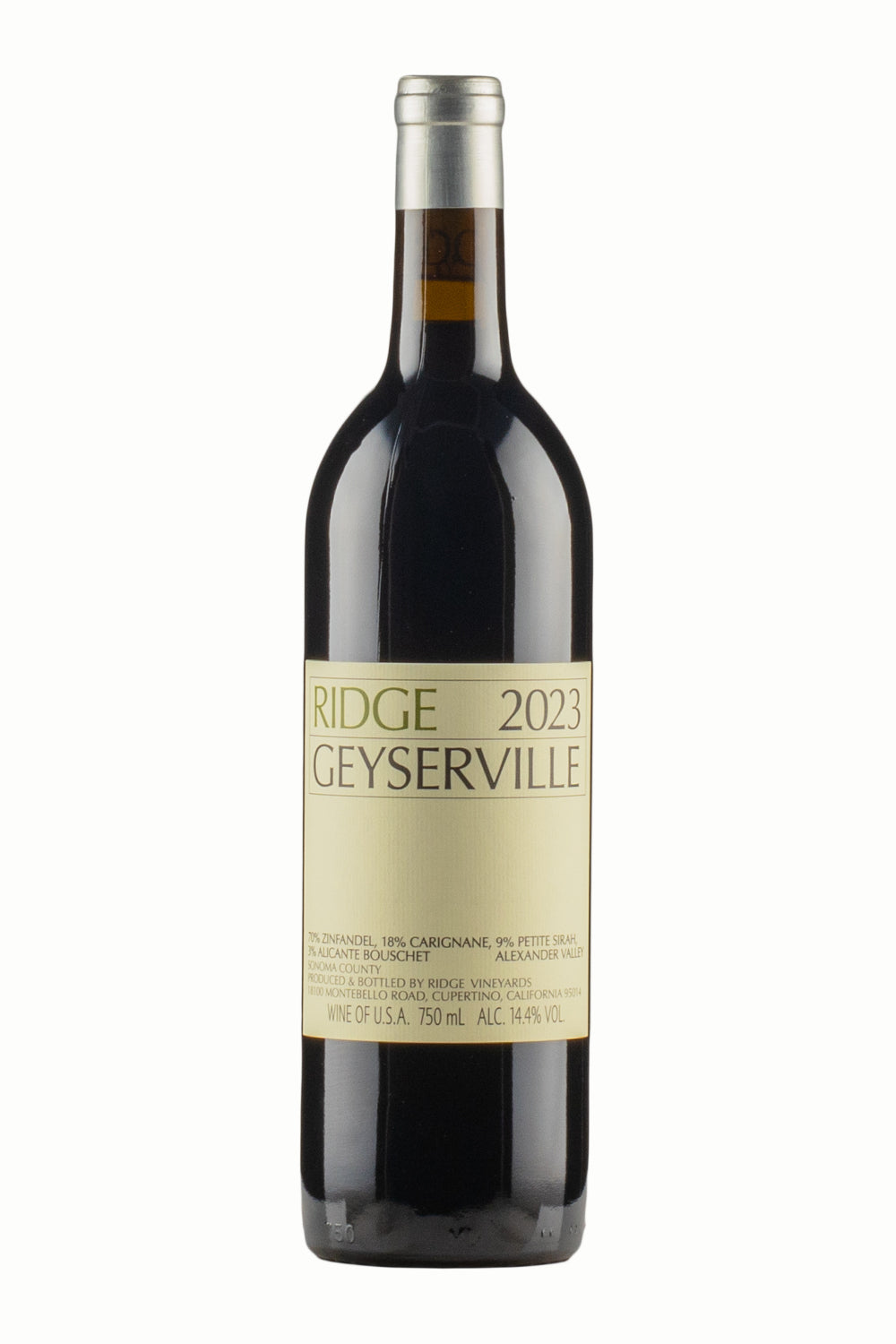 Ridge Geyserville 2023