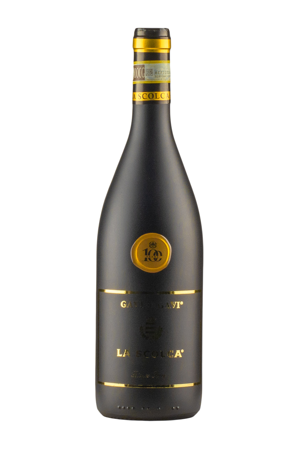 Gavi dei Gavi La Scolca Black Label Matte Black Bottle 2017