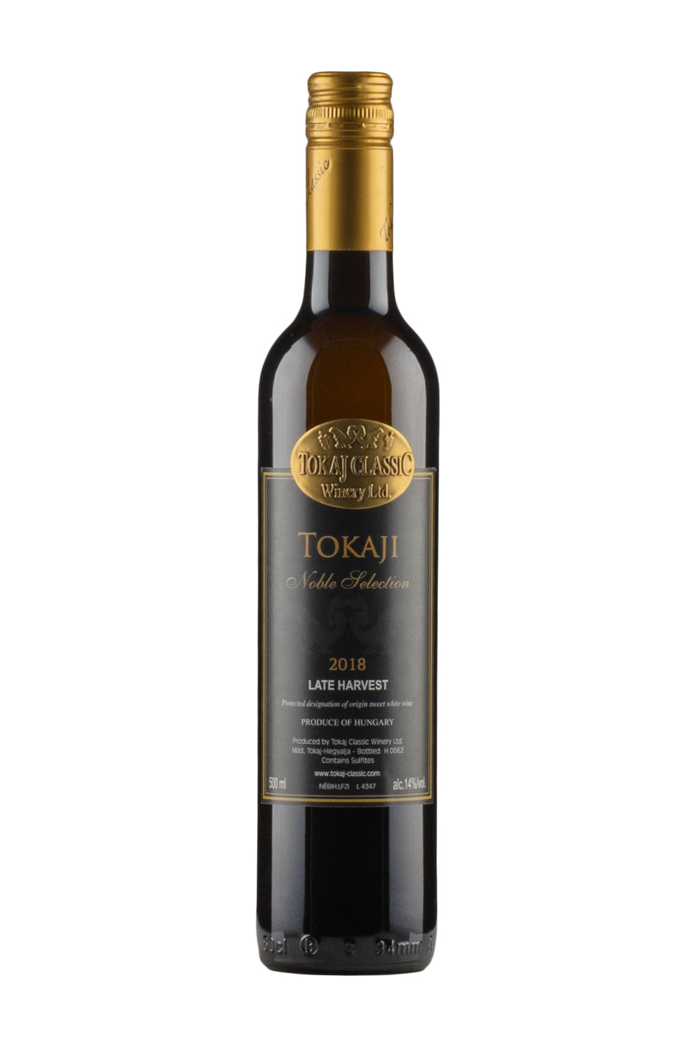 Tokaj Classic Late Harvest 50cl 2018