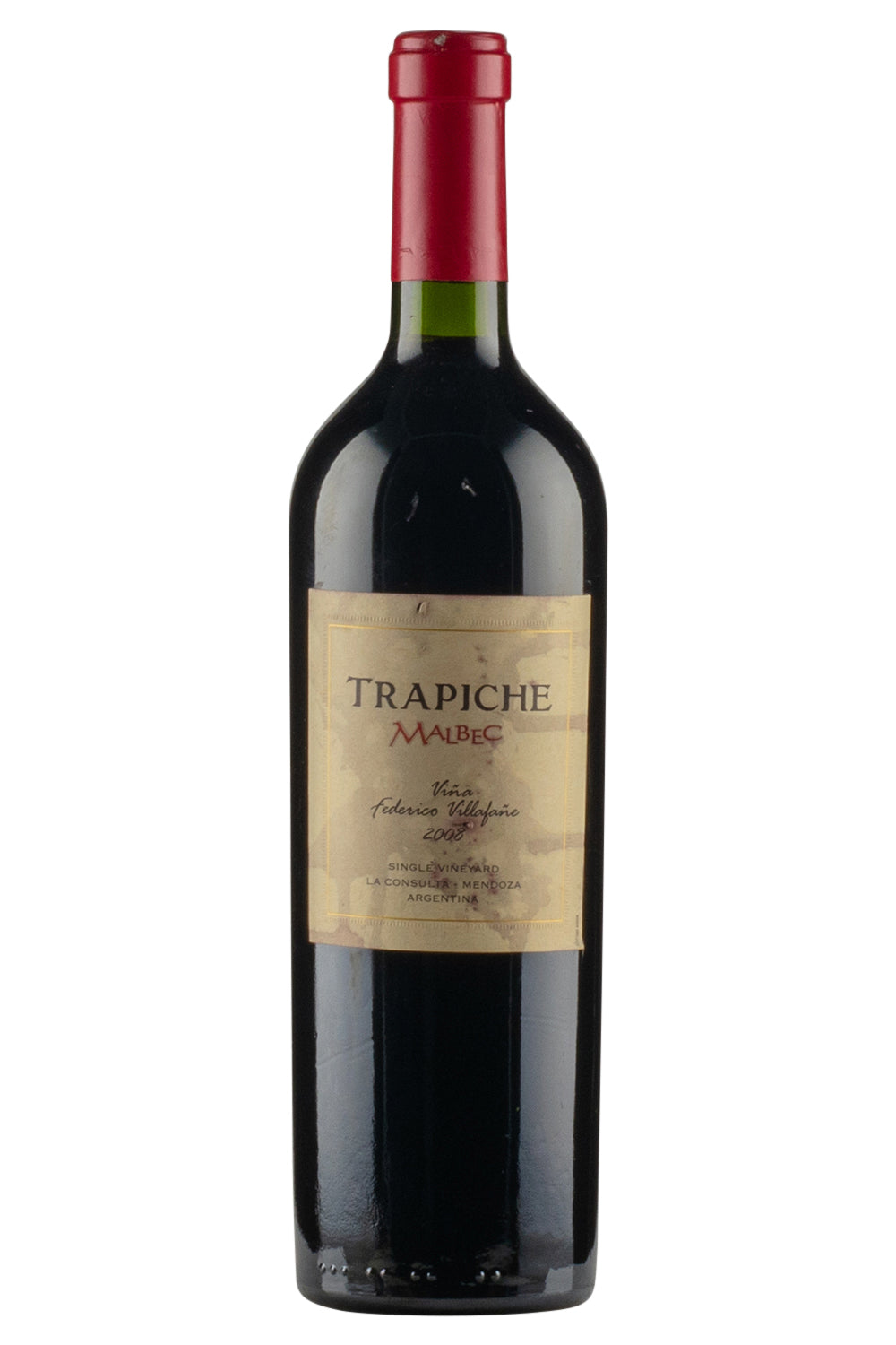 Trapiche Vina Federico Villafane Malbec (Stained Label) 2008