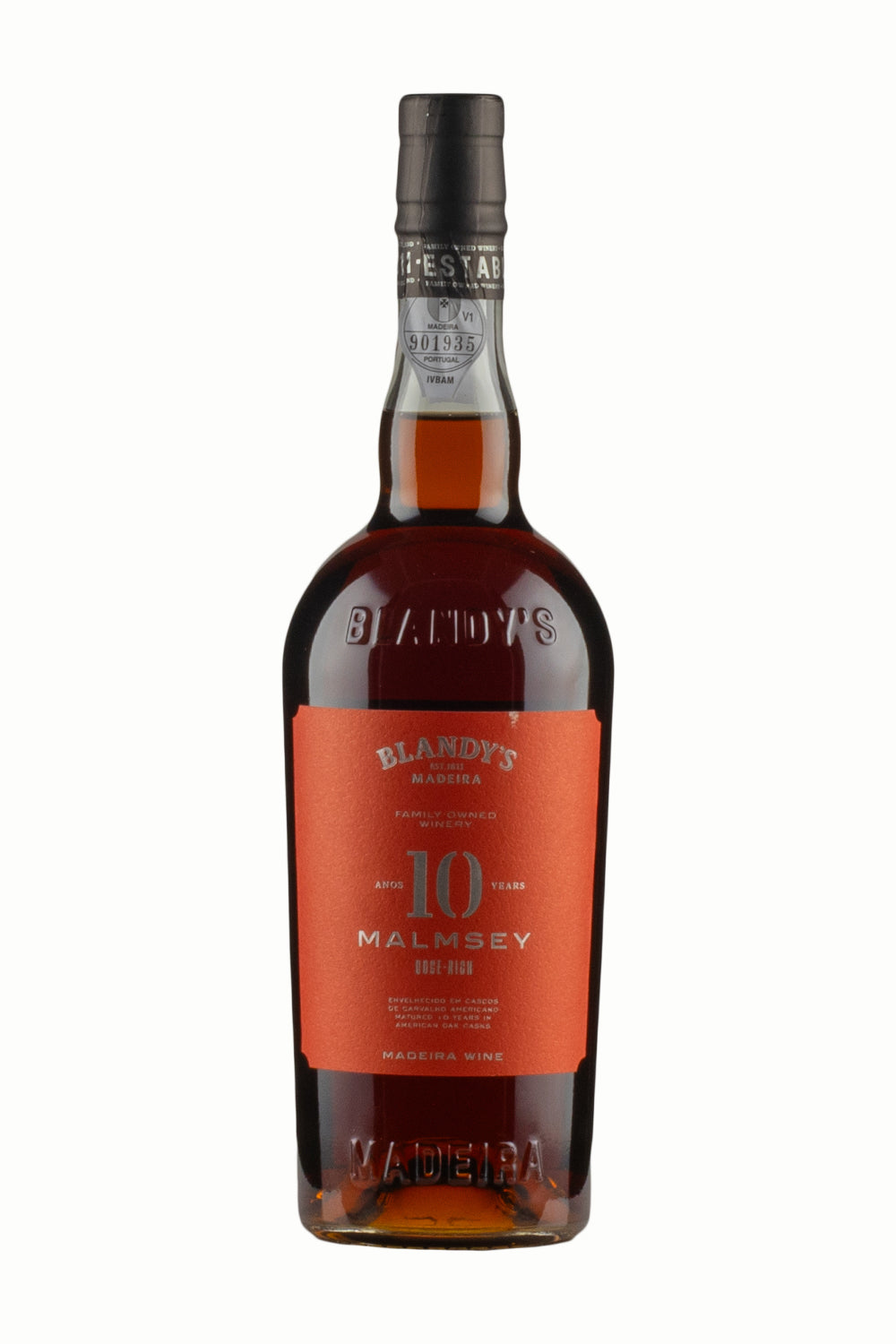 Blandy`s 10 Year Old Malmsey