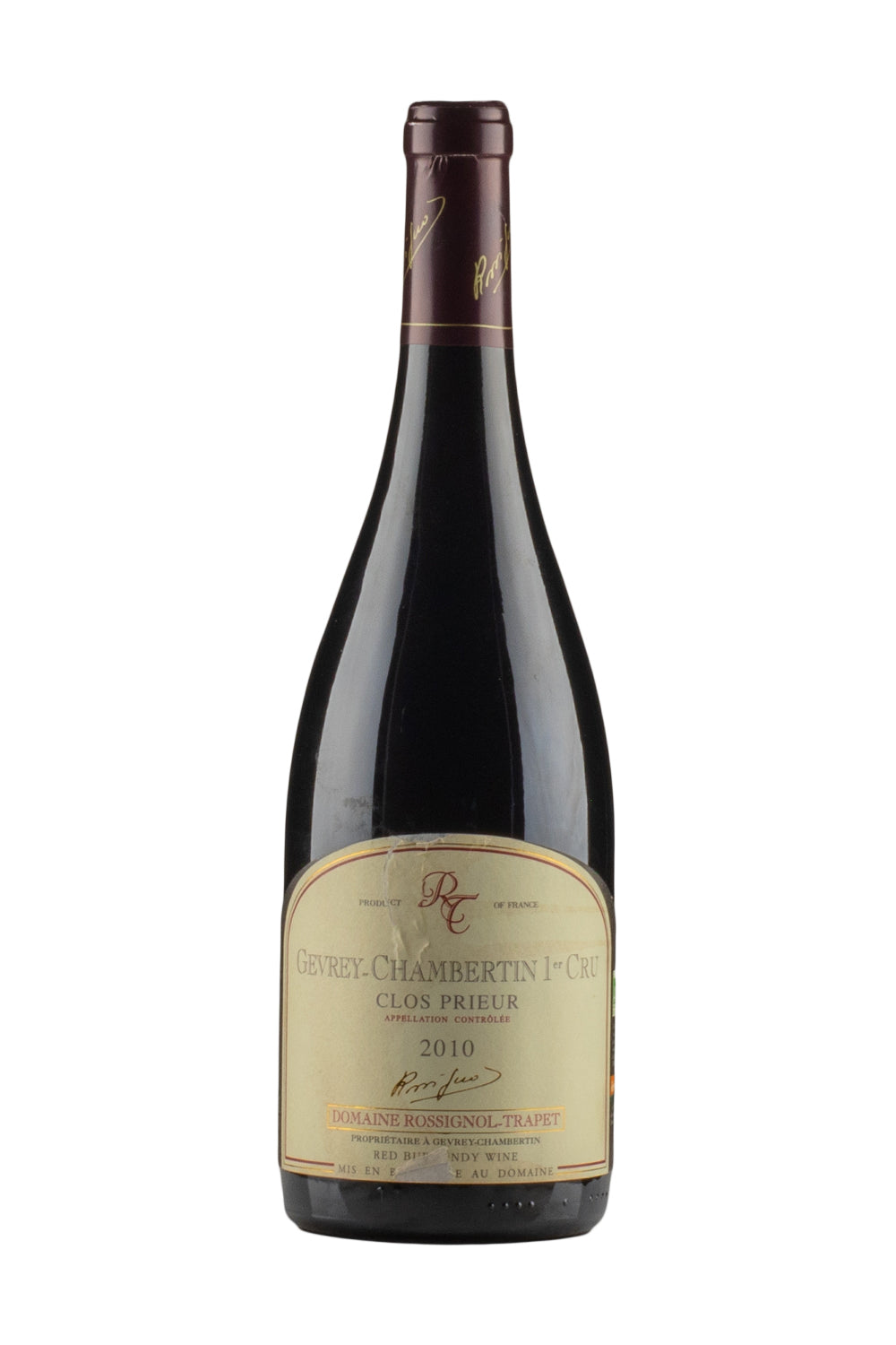 Gevrey Chambertin Clos Prieur Rossignol-Trapet (Damaged Label) 2010