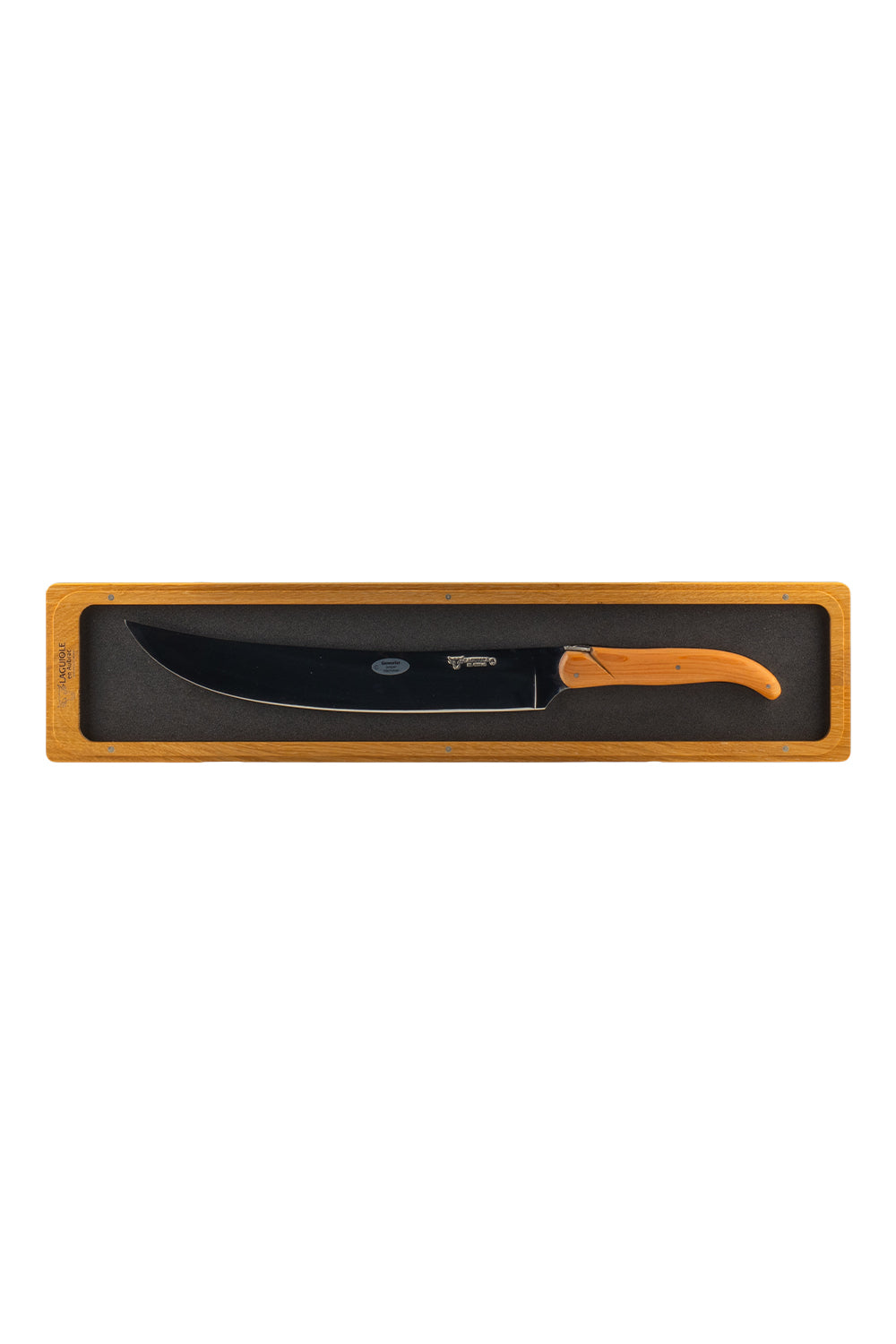 Laguiole Aubrac Juniper Wood Champagne Sabre