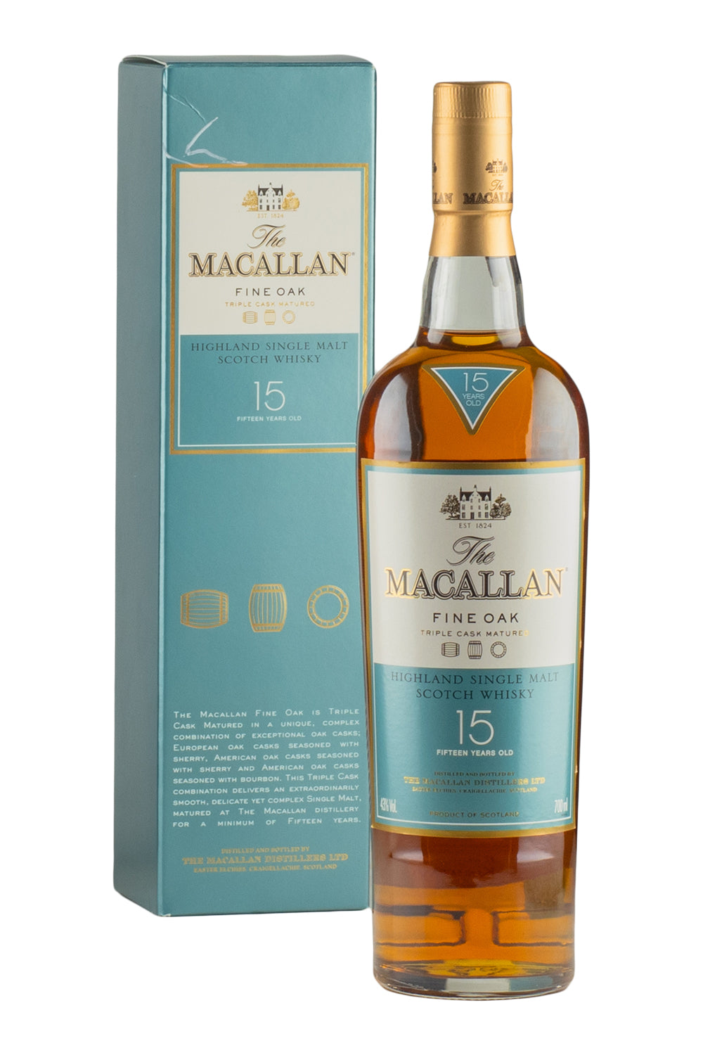Macallan 15 Year Old Fine Oak