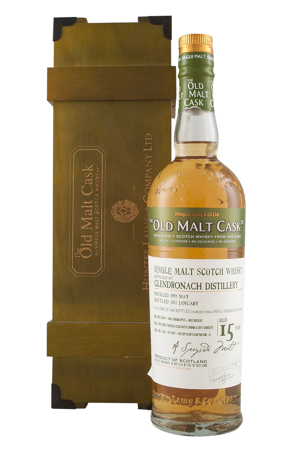 Glendronach 15 Year Old Old Malt Cask 1995