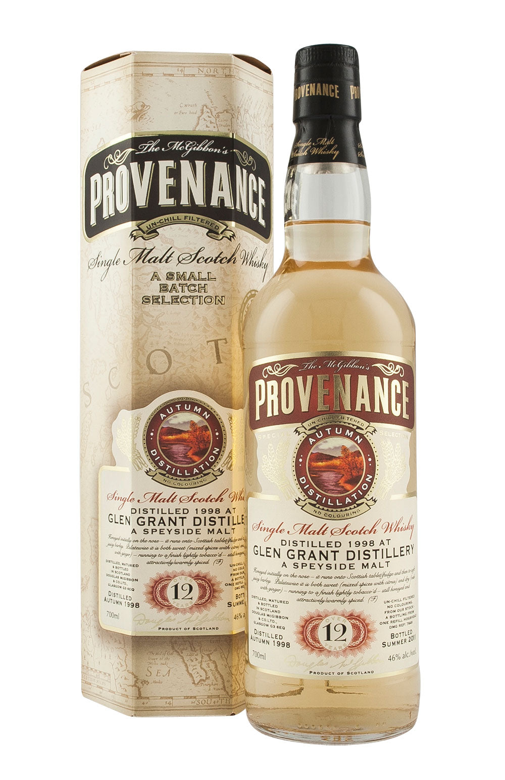 Glen Grant 12 Year Old Provenance 1998