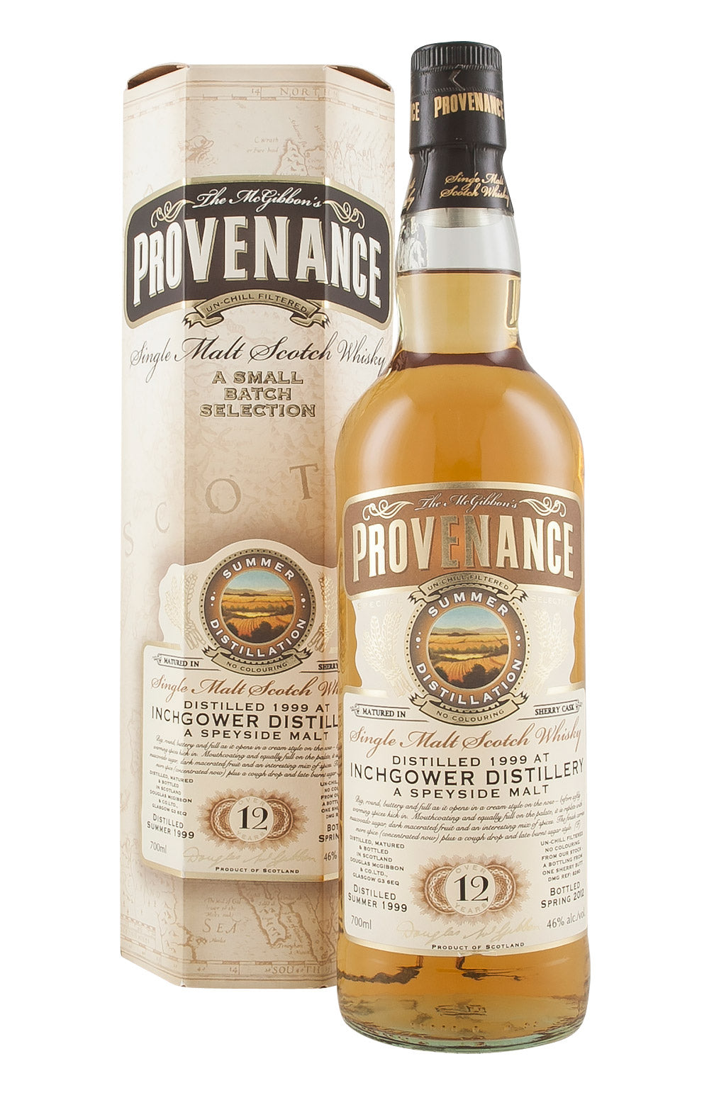 Inchgower 12 Year Old Provenance 1999