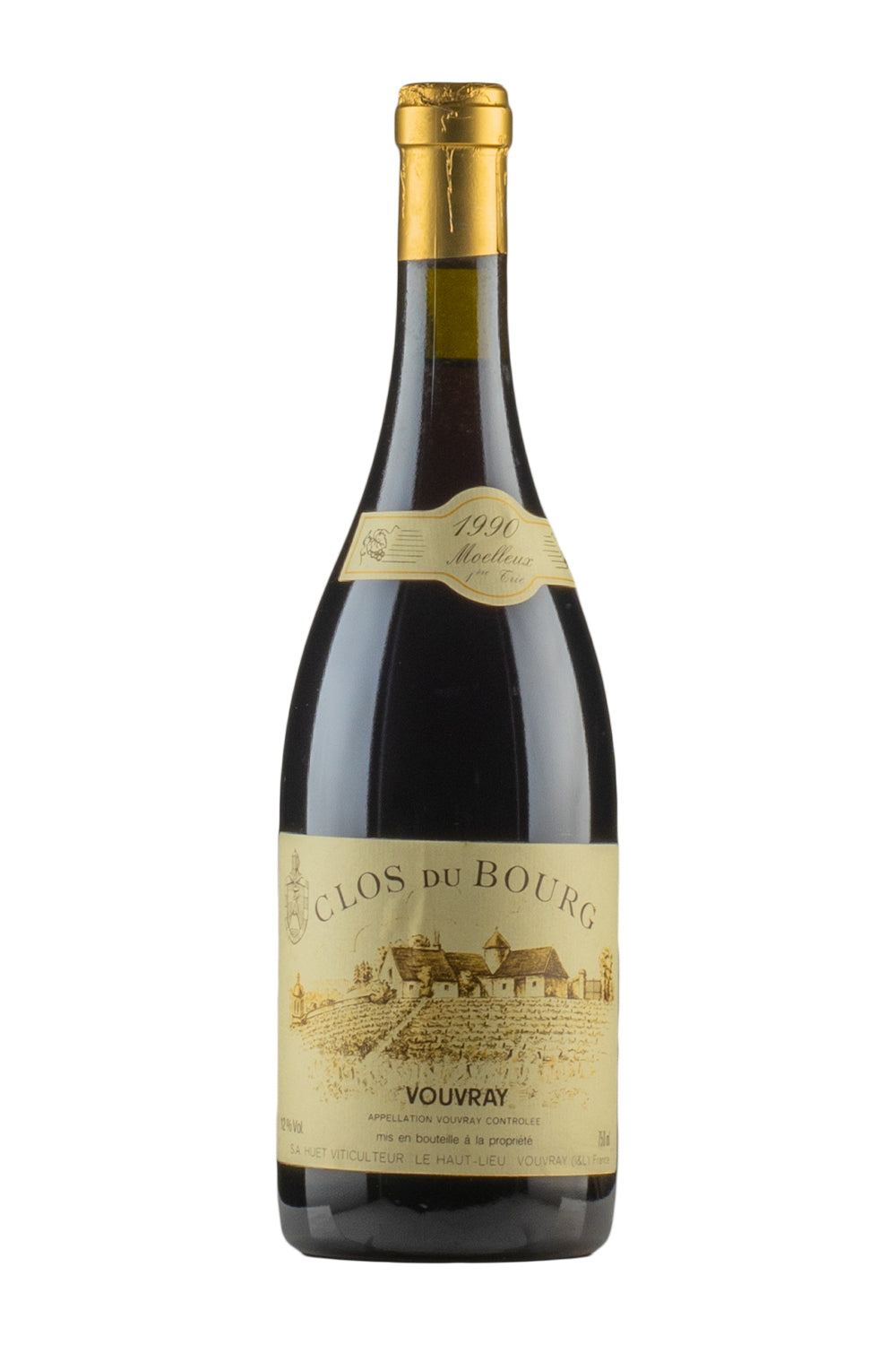 Vouvray Le Clos du Bourg Moelleux Huet 1990