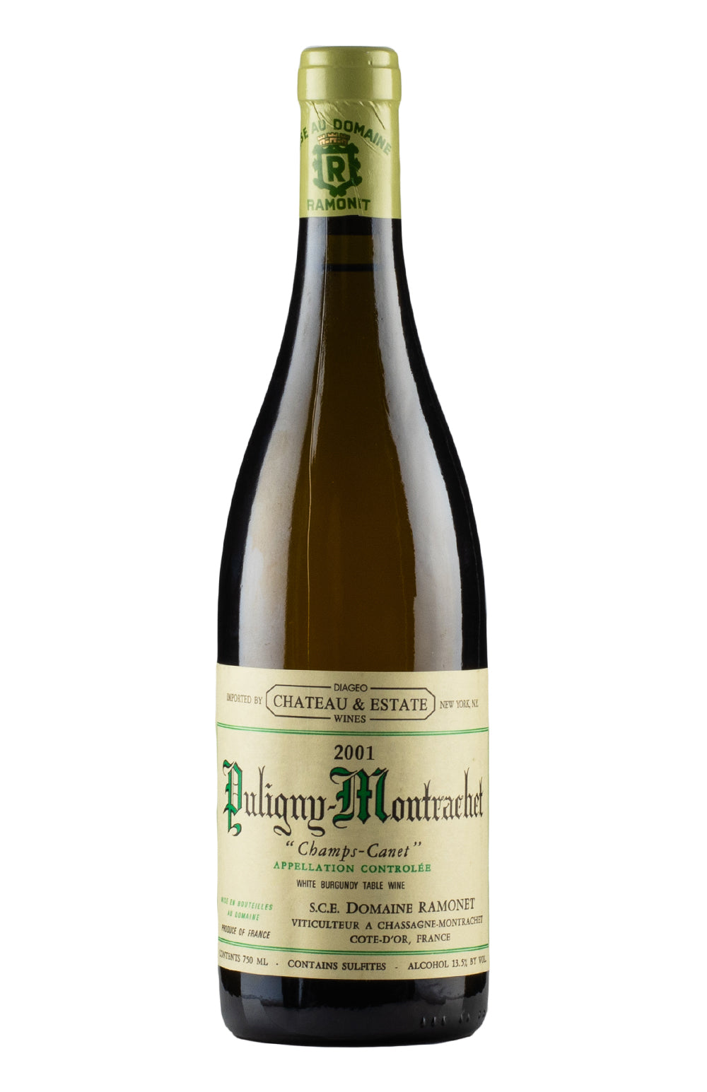 Puligny Montrachet Champs Canet Ramonet 2001