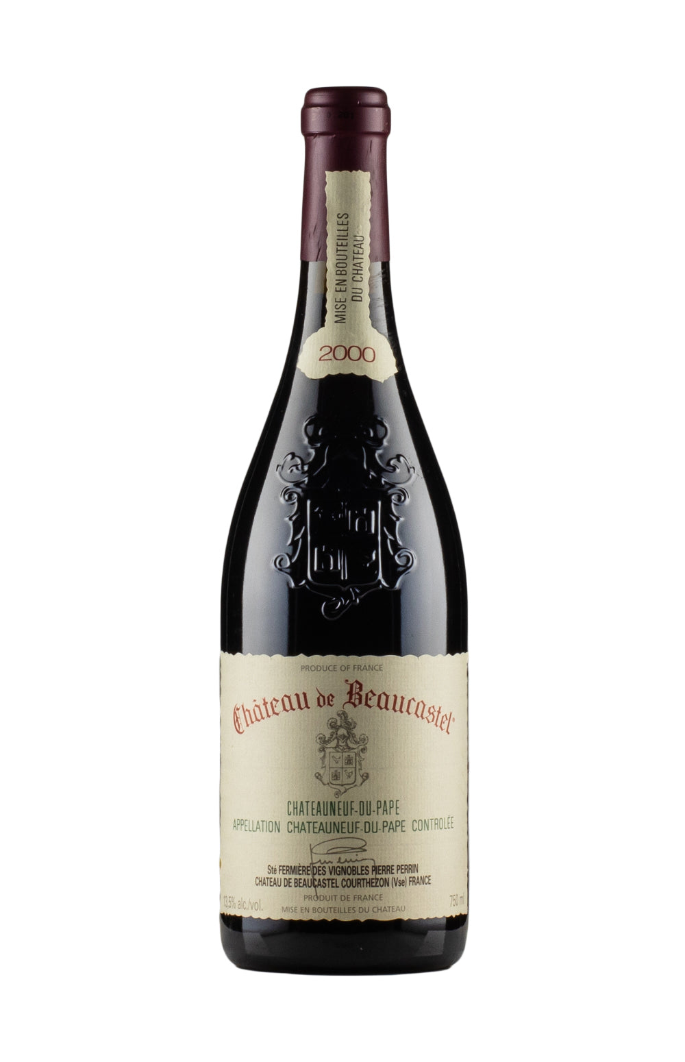 Chateauneuf du Pape Beaucastel 2000