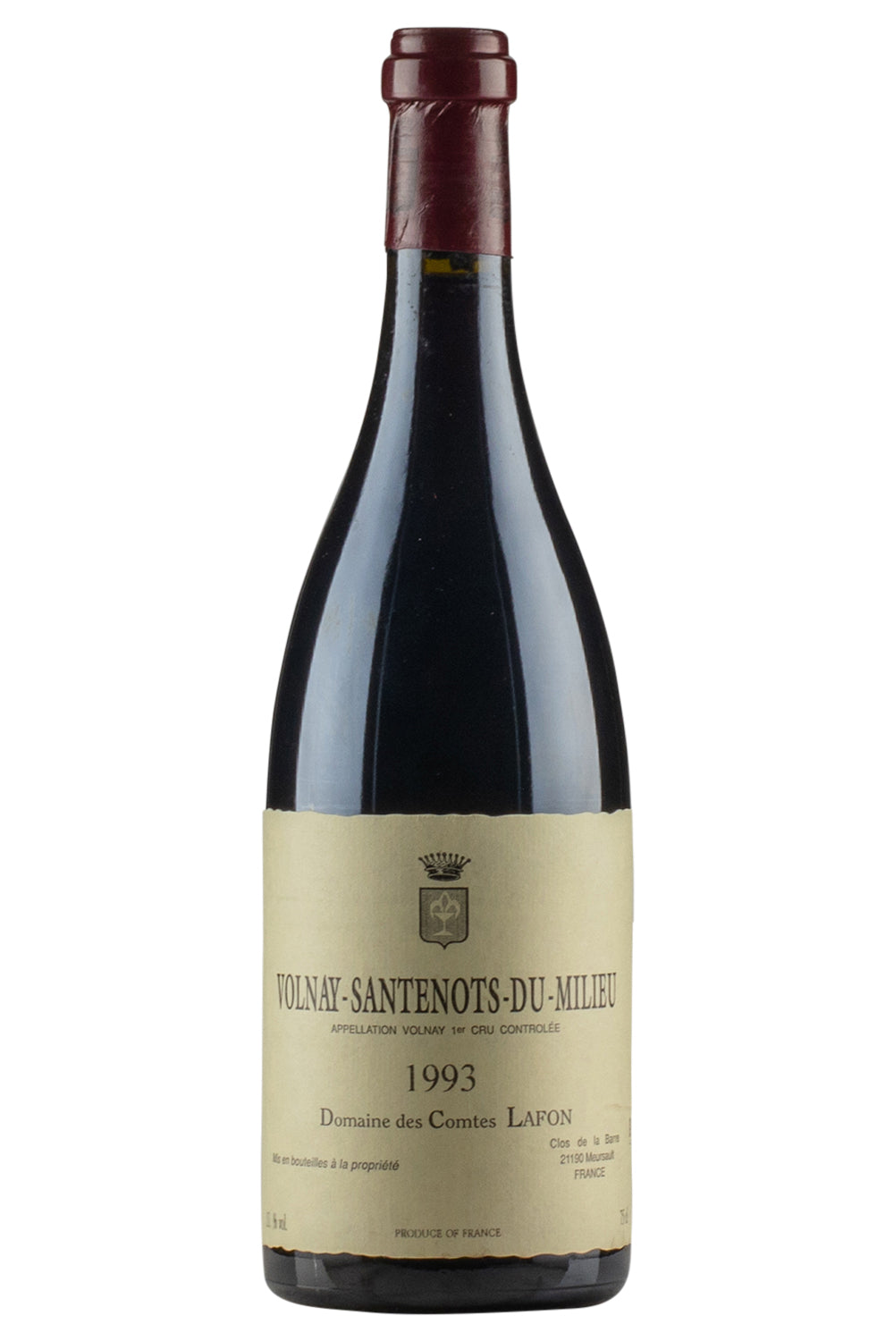 Volnay Santenots du Milieu Comtes Lafon 1993