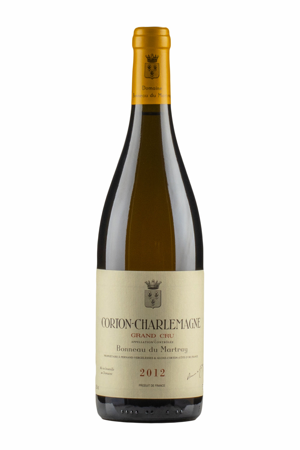 Corton Charlemagne Bonneau du Martray 2012